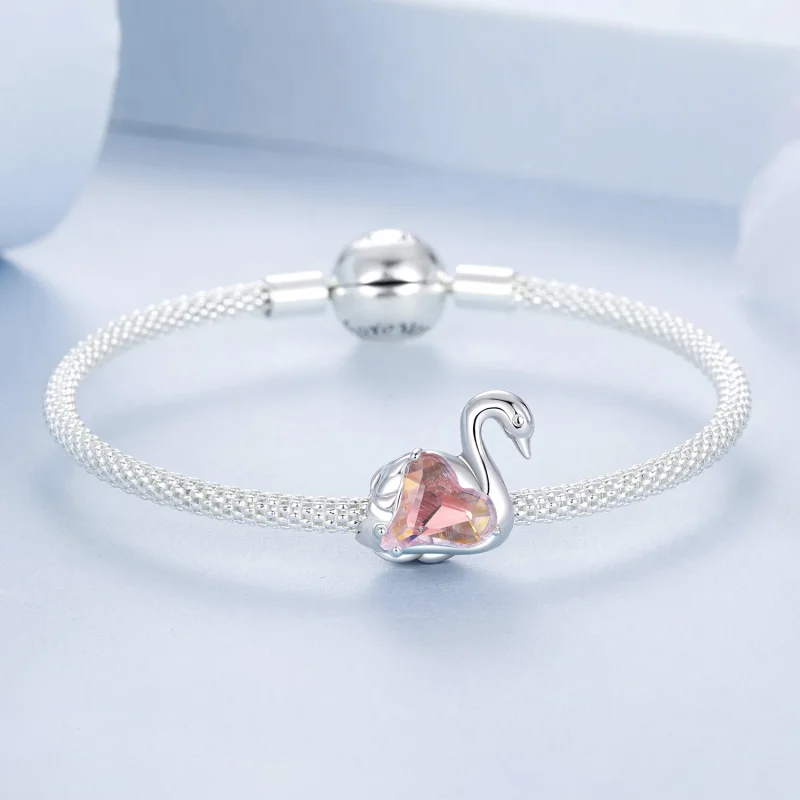 (изображение за) Лебедови мъниста в стил PANDORA - BSC980 - Преглед 5