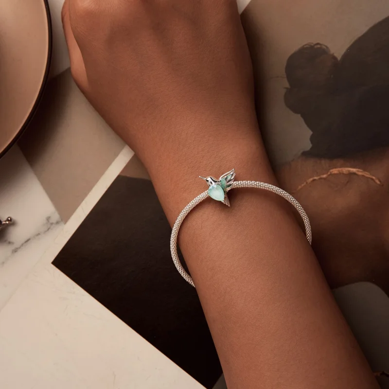 (изображение за) Мъниста Колибри в стил PANDORA - BSC981 - Преглед 6