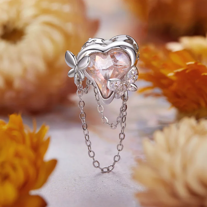 (изображение за) Мъниста пеперуди Моне в стил PANDORA - BSC986 - Преглед 2