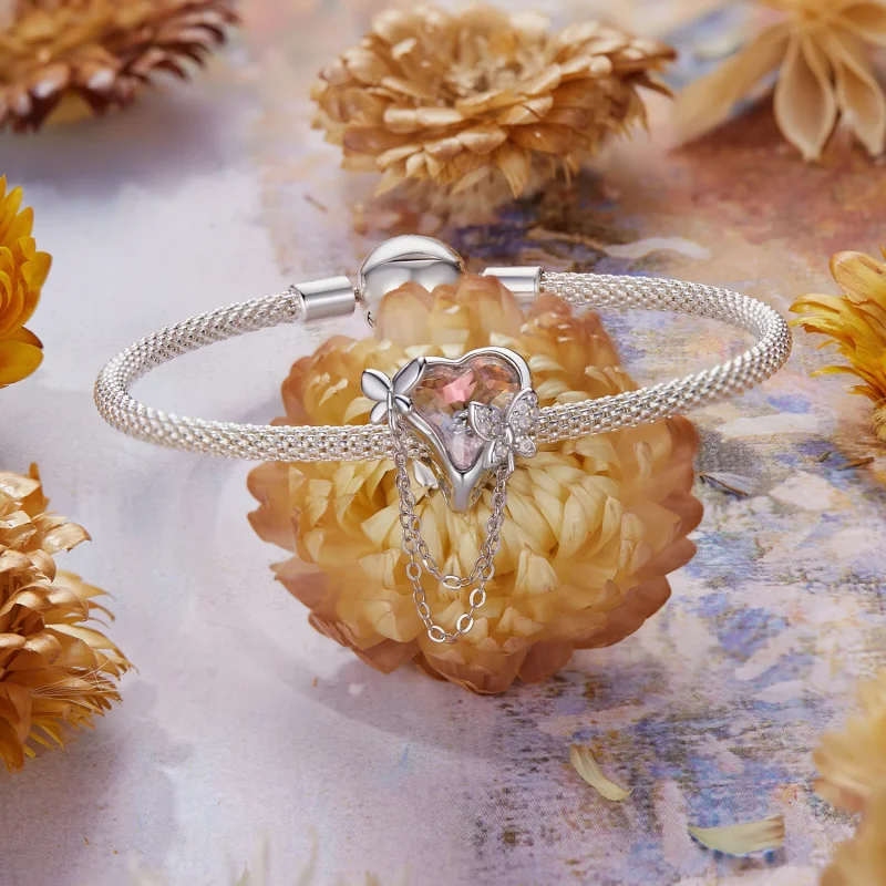 (изображение за) Мъниста пеперуди Моне в стил PANDORA - BSC986 - Преглед 3