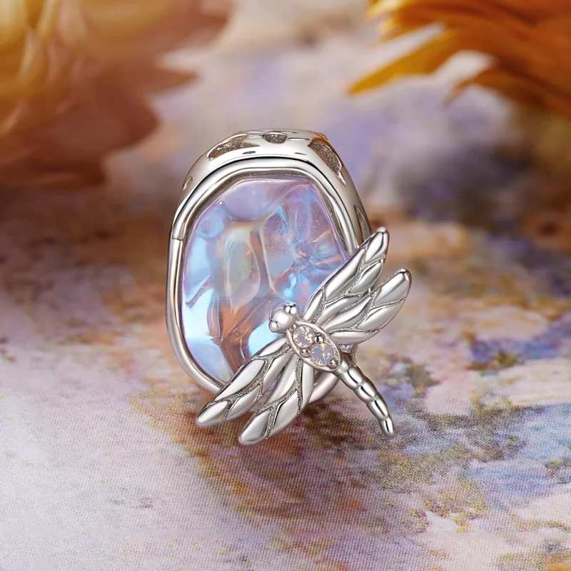 (изображение за) Мъниста с водни кончета Моне в стил PANDORA - BSC987 - Преглед 2