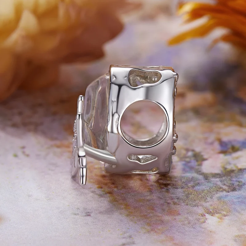 (изображение за) Мъниста с водни кончета Моне в стил PANDORA - BSC987 - Преглед 3