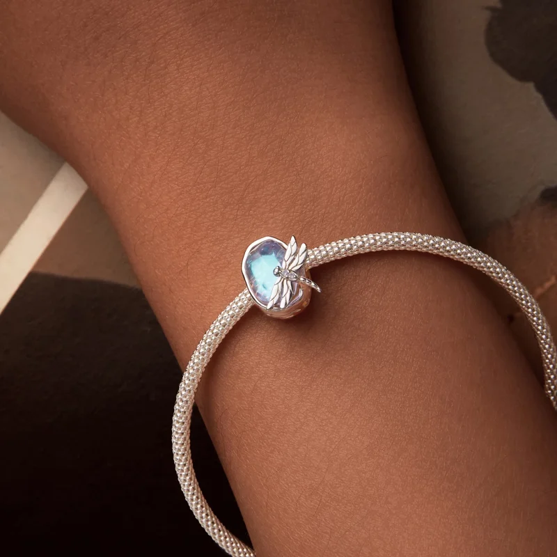(изображение за) Мъниста с водни кончета Моне в стил PANDORA - BSC987 - Преглед 7
