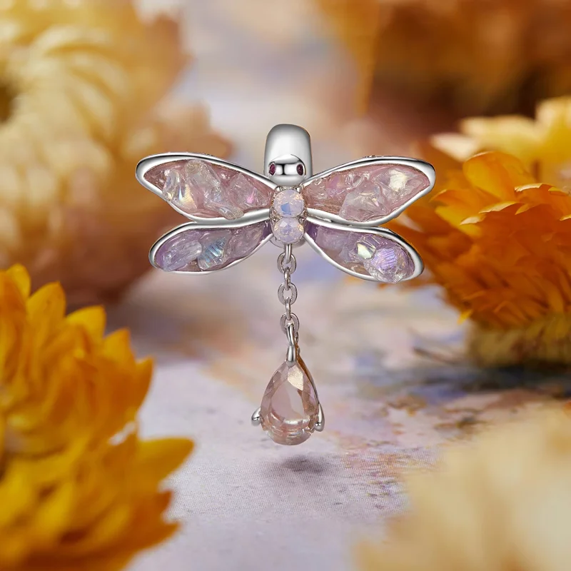 (изображение за) Мъниста Моне с водни кончета в стил PANDORA - BSC989 - Преглед 2
