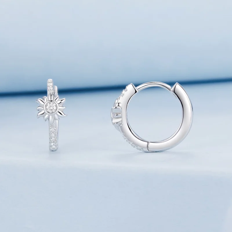(изображение за) Слънчеви обеци в стил PANDORA - BSE1001 - Преглед 2