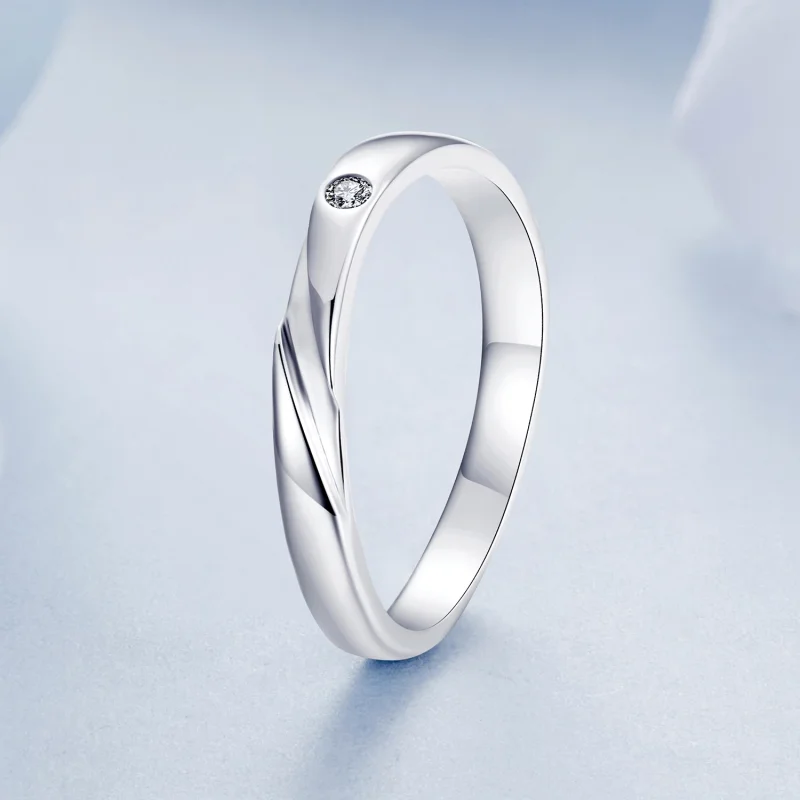 (изображение за) Обикновен пръстен в стил PANDORA - BSR524 - Преглед 2