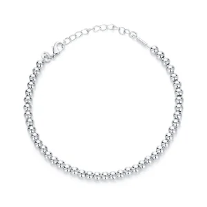 Основна верига със сребърни мъниста в стил PANDORA - SCB267 (изображение за) Основна верига със сребърни мъниста в стил PANDORA - SCB267