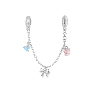 (изображение за) Защитна верига за балетен лък в стил PANDORA - SCC2762