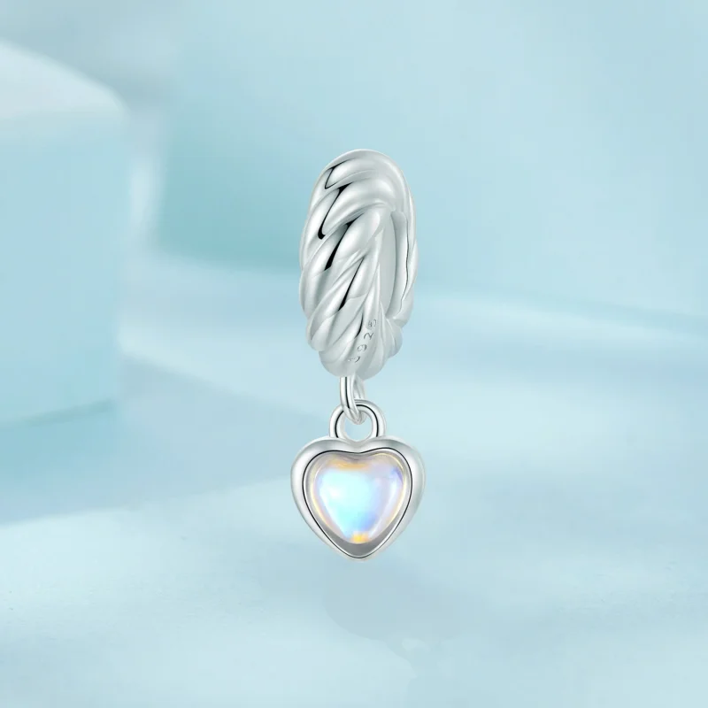 (изображение за) Силиконови дистанционни мъниста PANDORA Style Smart Heart - SCC2755 - Преглед 2