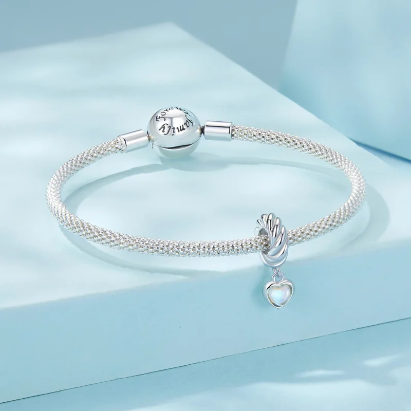 (изображение за) Силиконови дистанционни мъниста PANDORA Style Smart Heart - SCC2755 - Преглед 4