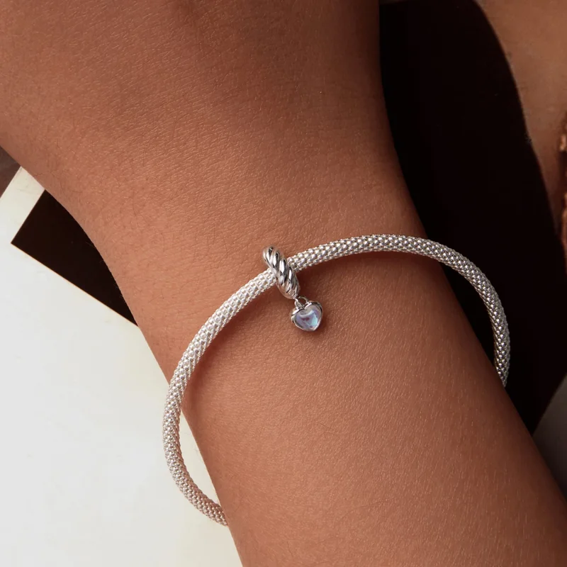 (изображение за) Силиконови дистанционни мъниста PANDORA Style Smart Heart - SCC2755 - Преглед 7