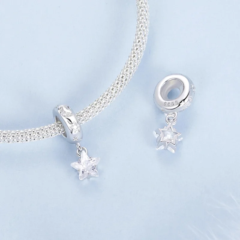 (изображение за) Силиконови дистанционни мъниста PANDORA Style Starlight - BSC984 - Преглед 4