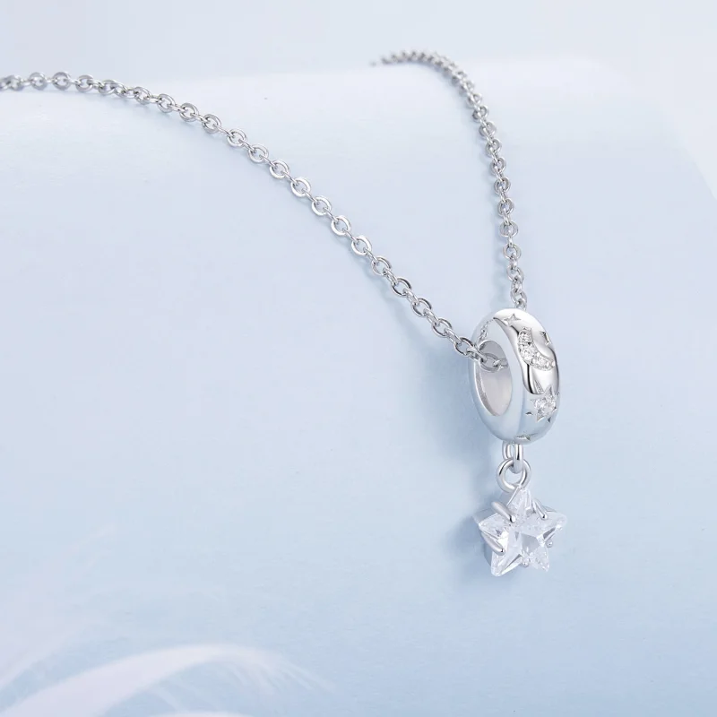 (изображение за) Силиконови дистанционни мъниста PANDORA Style Starlight - BSC984 - Преглед 5