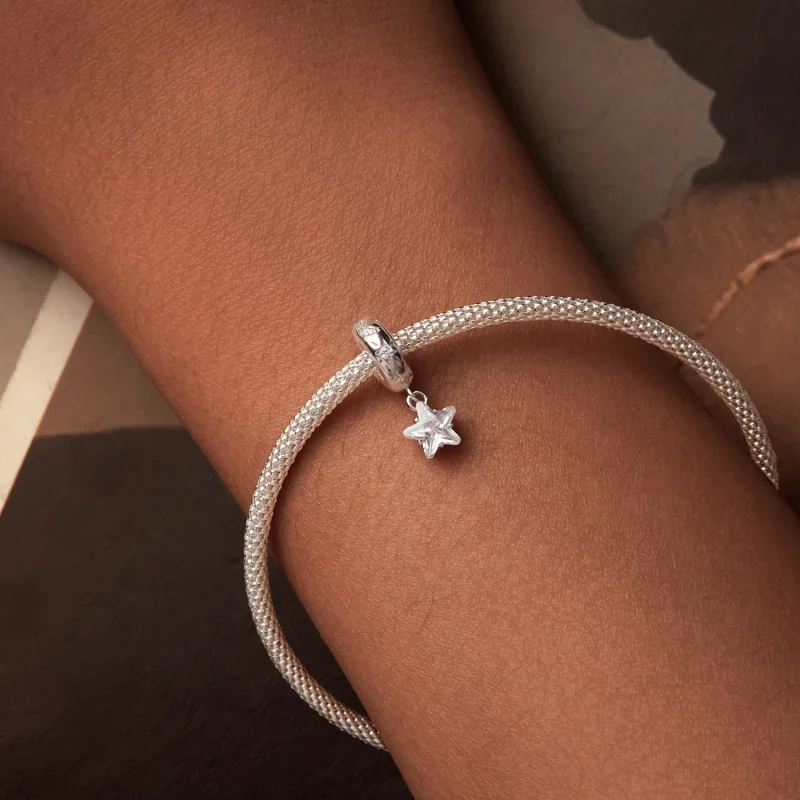 (изображение за) Силиконови дистанционни мъниста PANDORA Style Starlight - BSC984 - Преглед 7