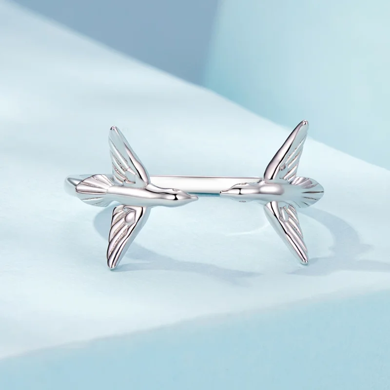 (изображение за) PANDORA Style Asuka Open Ring - SCR1006-E - Преглед 3