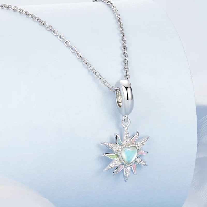 (изображение за) PANDORA Style Coloured Sunshine Dangle - BSC976 - Преглед 5