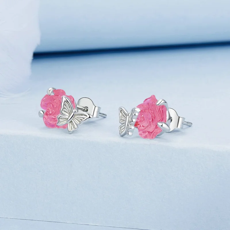 (изображение за) PANDORA Style Crystal Rose - BSE978 - Преглед 3