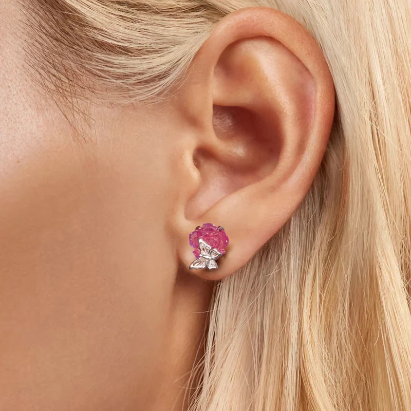 (изображение за) PANDORA Style Crystal Rose - BSE978 - Преглед 7
