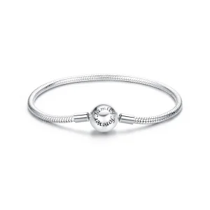 (изображение за) PANDORA Style Forever Love Основна гривна от змийска кост - SCB272