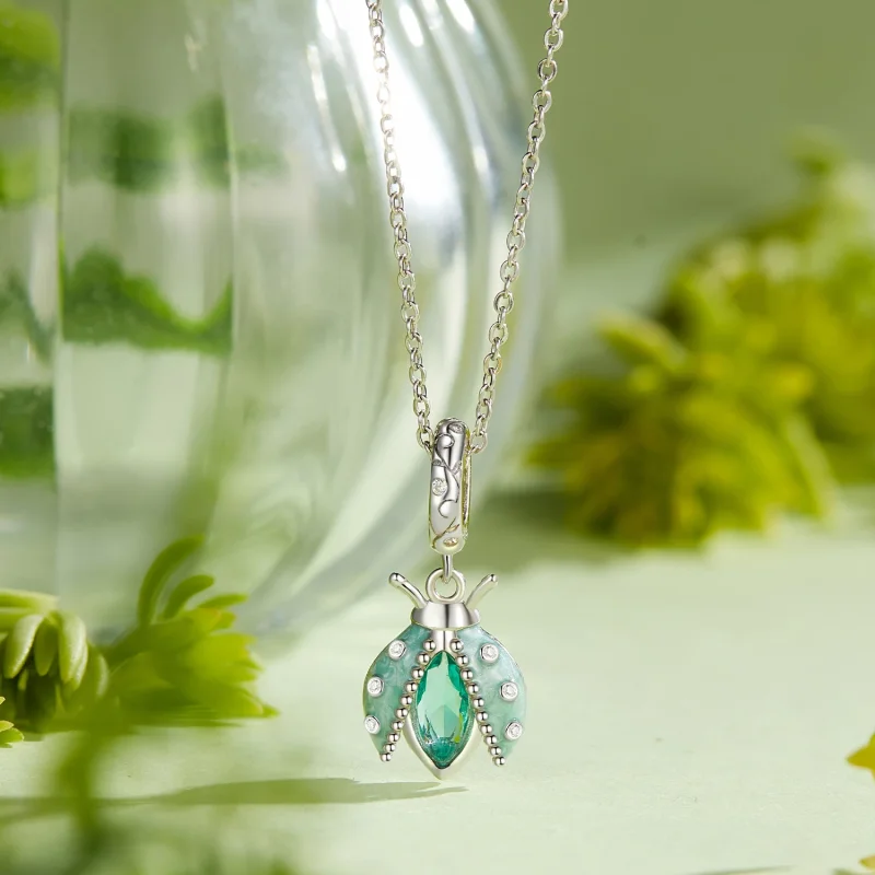 (изображение за) PANDORA Style Oasis Ladybug Pendant - SCC2772 - Преглед 5