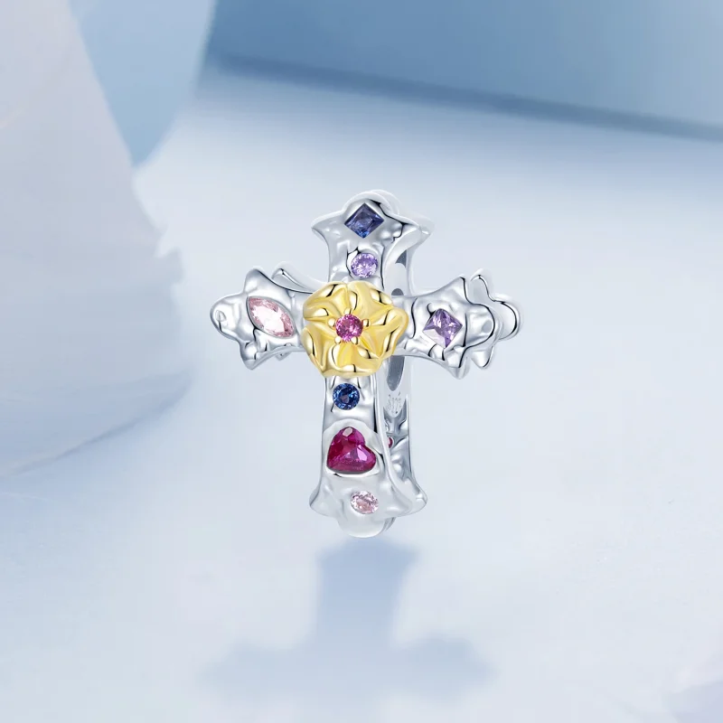 (изображение за) PANDORA Style Vintage Cross - BSC1005 - Преглед 2