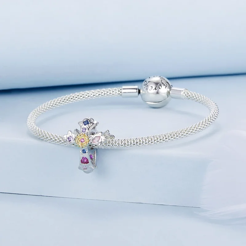 (изображение за) PANDORA Style Vintage Cross - BSC1005 - Преглед 3