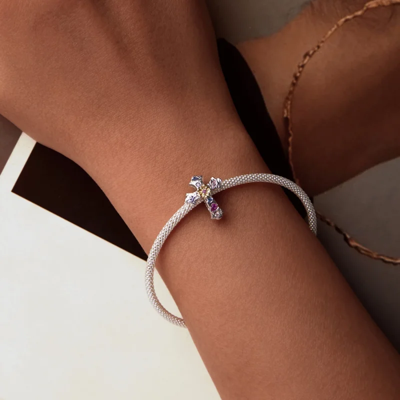 (изображение за) PANDORA Style Vintage Cross - BSC1005 - Преглед 5