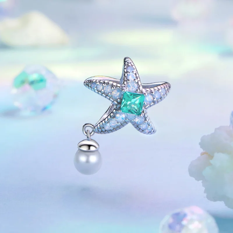 (изображение за) Талисман Морска звезда в стил PANDORA - BSC1014 - Преглед 2