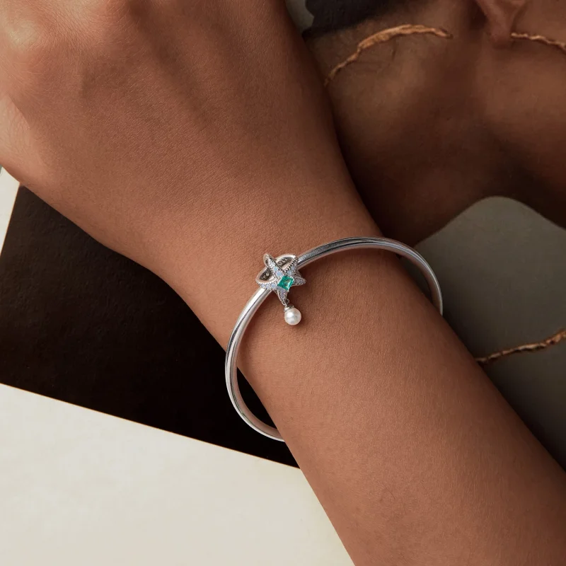 (изображение за) Талисман Морска звезда в стил PANDORA - BSC1014 - Преглед 5