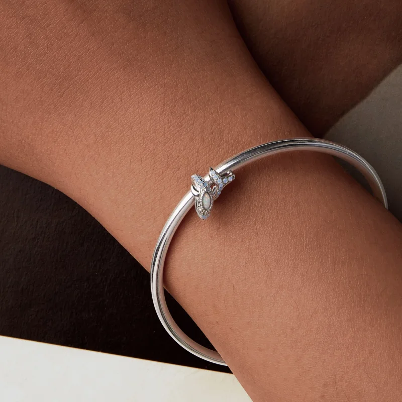 (изображение за) Талисман Син кит в стил PANDORA - BSC1015 - Преглед 7