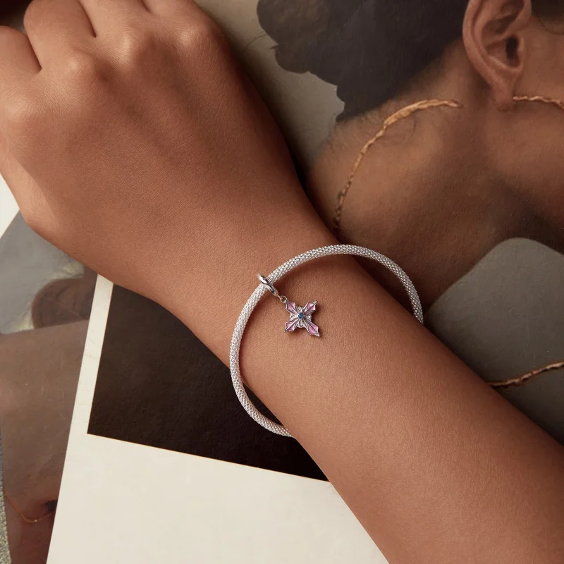 (изображение за) Висулка с кръст в стил PANDORA - BSC1023 - Преглед 5