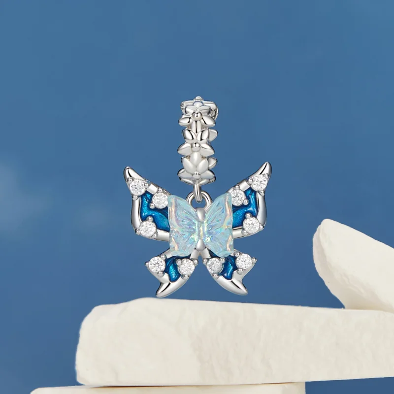 (изображение за) Талисман Пеперуда в стил PANDORA - BSC1025 - Преглед 2