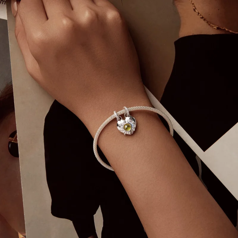 (изображение за) Любовна висулка Слънце и Луна в стил PANDORA - BSC1034 - Преглед 10