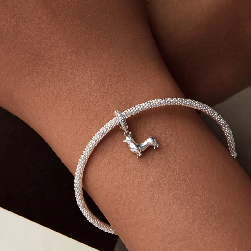 (изображение за) Висулка корги в стил PANDORA - SCC2783 - Преглед 6