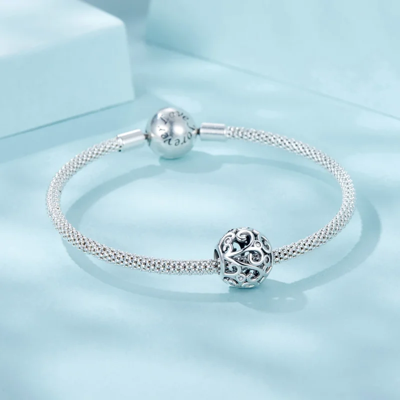 (изображение за) Талисман с къдрава трева в стил PANDORA - SCC2785 - Преглед 5