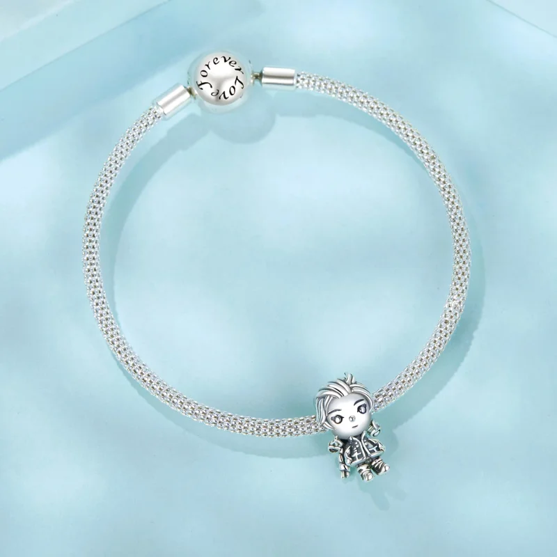 (изображение за) Талисман за момиче в стил PANDORA - SCC2793 - Преглед 5