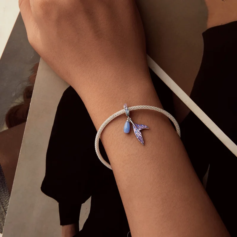 (изображение за) Висулка със светеща русалка в стил PANDORA - SCC2800 - Преглед 5