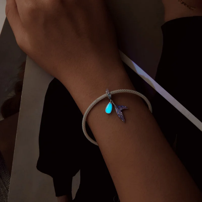 (изображение за) Висулка със светеща русалка в стил PANDORA - SCC2800 - Преглед 6