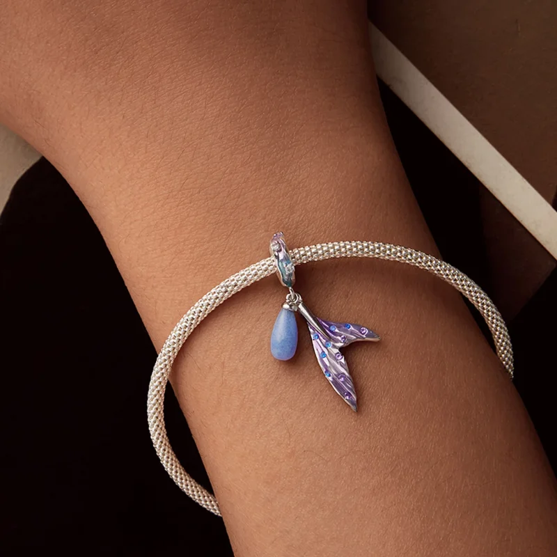 (изображение за) Висулка със светеща русалка в стил PANDORA - SCC2800 - Преглед 7