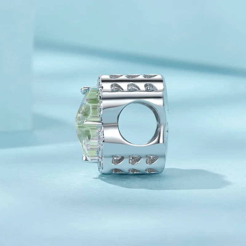(изображение за) Талисман с четирилистна детелина в стил PANDORA - SCC2803 - Преглед 3