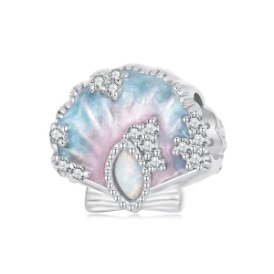 Талисман PANDORA Style Fantasy с цветна мида - BSC1017 (изображение за) Талисман PANDORA Style Fantasy с цветна мида - BSC1017