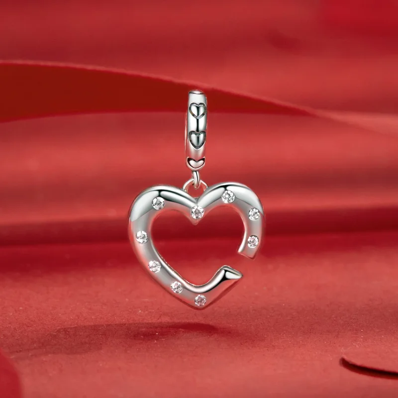 (изображение за) Двойна катарама PANDORA Style Love - SCC2773 - Преглед 3