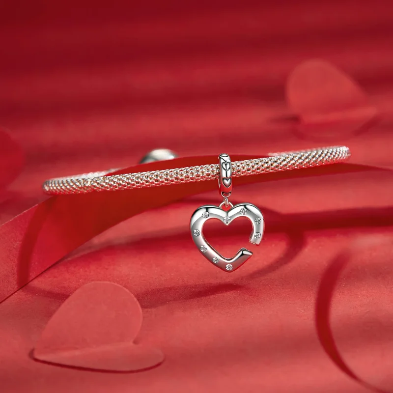(изображение за) Двойна катарама PANDORA Style Love - SCC2773 - Преглед 4