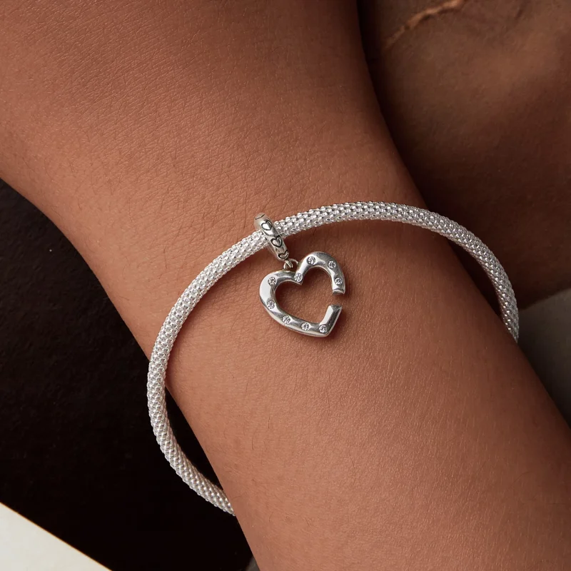 (изображение за) Двойна катарама PANDORA Style Love - SCC2773 - Преглед 9