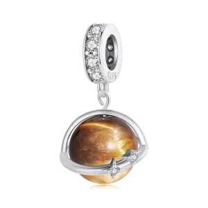 Талисман PANDORA Style Natural Tiger Quartz - SCC2805 (изображение за) Талисман PANDORA Style Natural Tiger Quartz - SCC2805