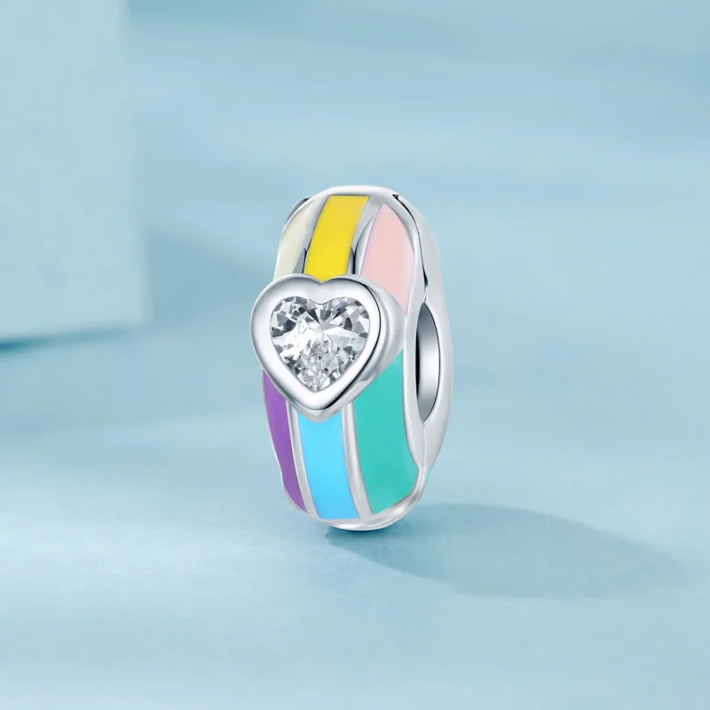 (изображение за) Позиционираща катарама PANDORA Style Rainbow - SCC2782 - Преглед 2