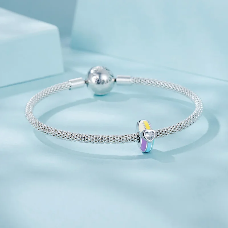 (изображение за) Позиционираща катарама PANDORA Style Rainbow - SCC2782 - Преглед 5
