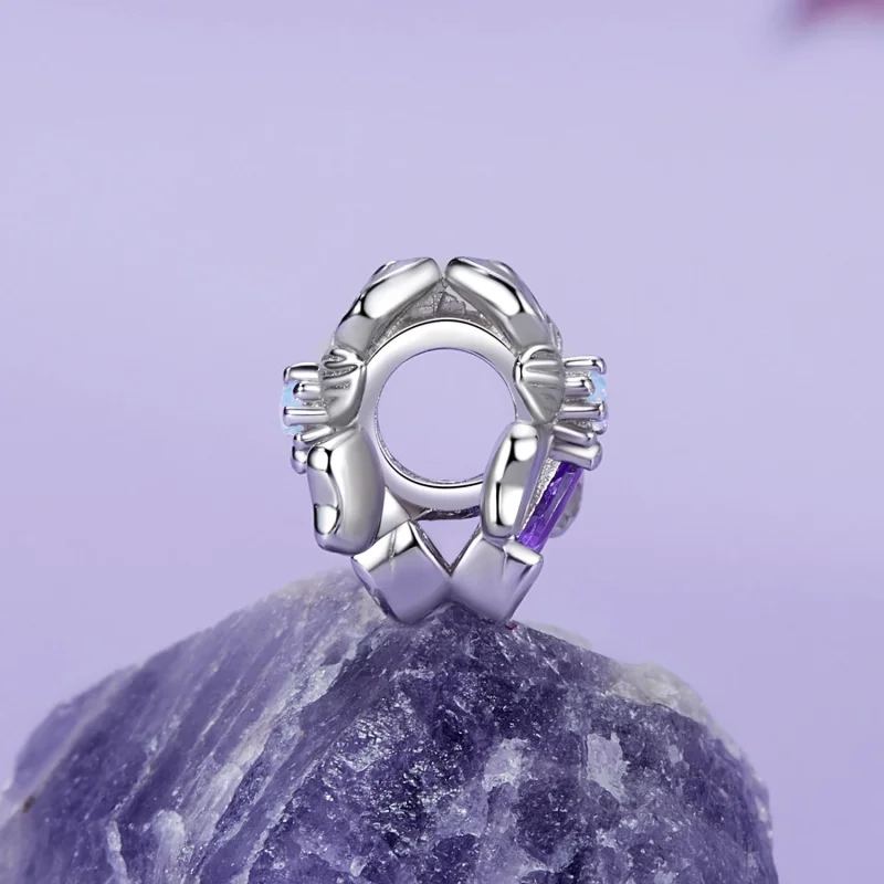 (изображение за) Талисман PANDORA Style Romantic Iris - BSC1031 - Преглед 3