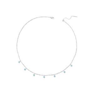 (изображение за) Колие PANDORA Style Turquoise - BSN388