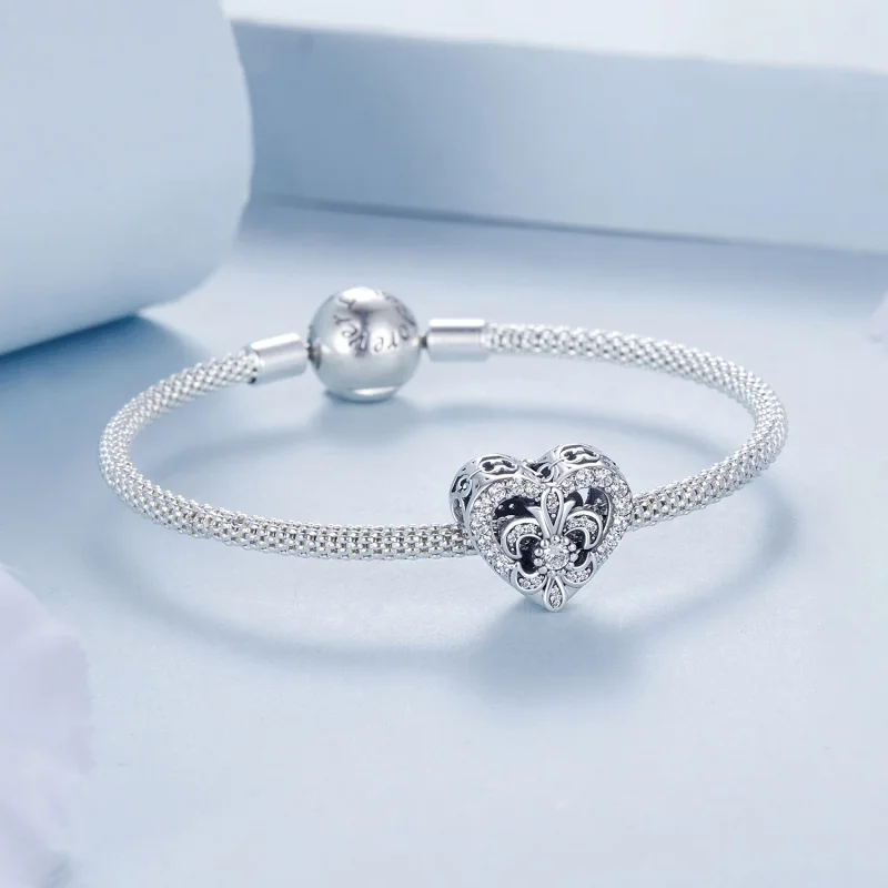 (изображение за) Талисман PANDORA Style Vintage Iris - BSC1022 - Преглед 5